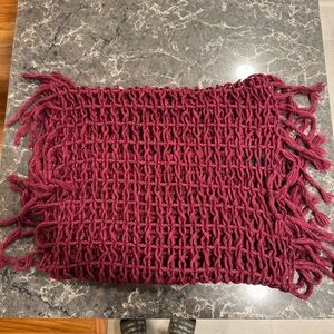 Steve Madden Red Infinity Scarf